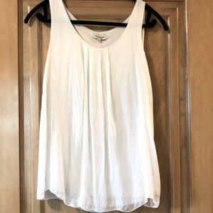 Via Signoria 100% Silk Sleeveless Top